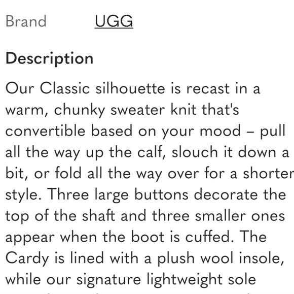 BNWOB UGG CARDY BOOTS - Picture 9 of 10